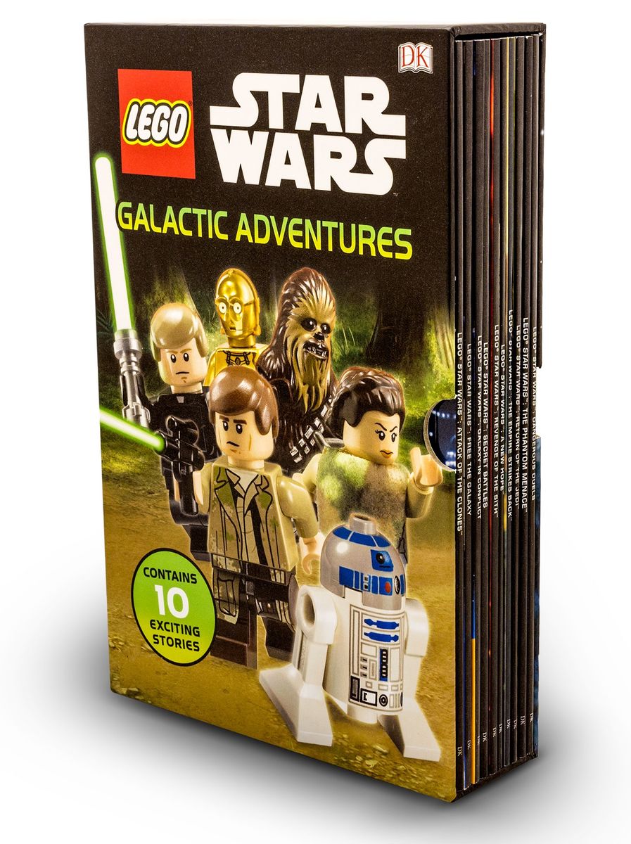 Lego Star Wars Galactic Adventures Collection 10 Books